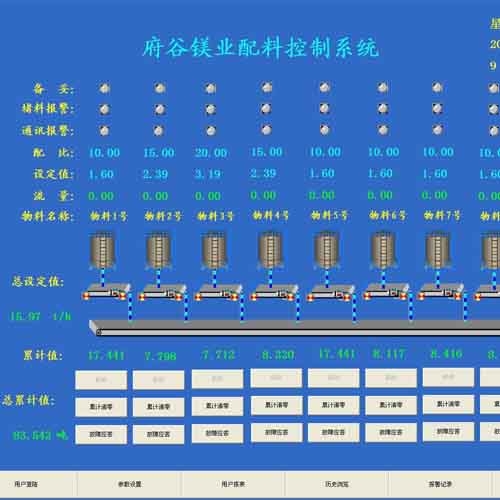 瓊中黎族苗族自治縣稱重配料系統(tǒng)